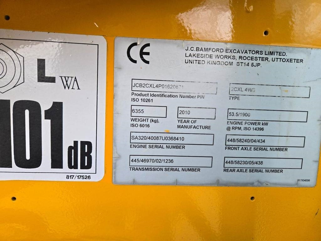 اللودر بعجل JCB 2CX: صور 8