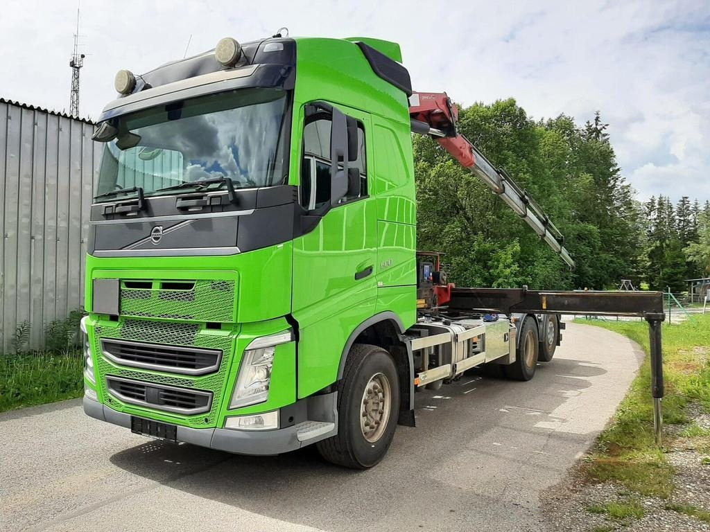 Volvo FH500 6X2 PALIFT + HMF 2120 K5 - شاحنة ذات الخطاف: صور 1 Volvo FH500 6X2 PALIFT + HMF 2120 K5 - شاحنة ذات الخطاف: صور 1