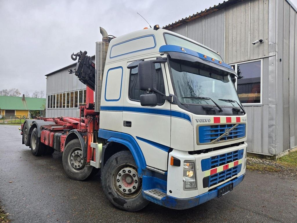 Volvo FM12 420 8X2 HMF 2220 K4 - شاحنة ذات الخطاف: صور 5 Volvo FM12 420 8X2 HMF 2220 K4 - شاحنة ذات الخطاف: صور 5