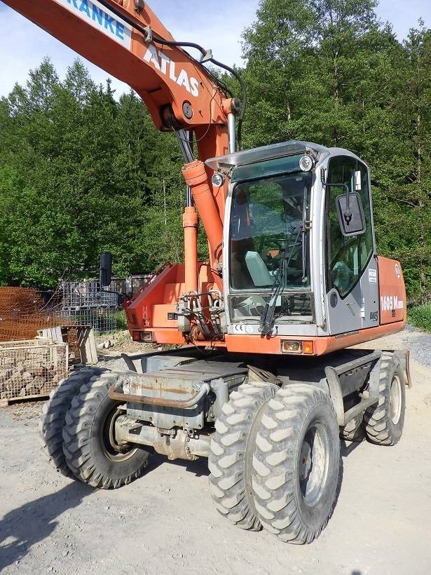 Atlas 1605 M - حفارة على عجلات: صور 2 Atlas 1605 M - حفارة على عجلات: صور 2