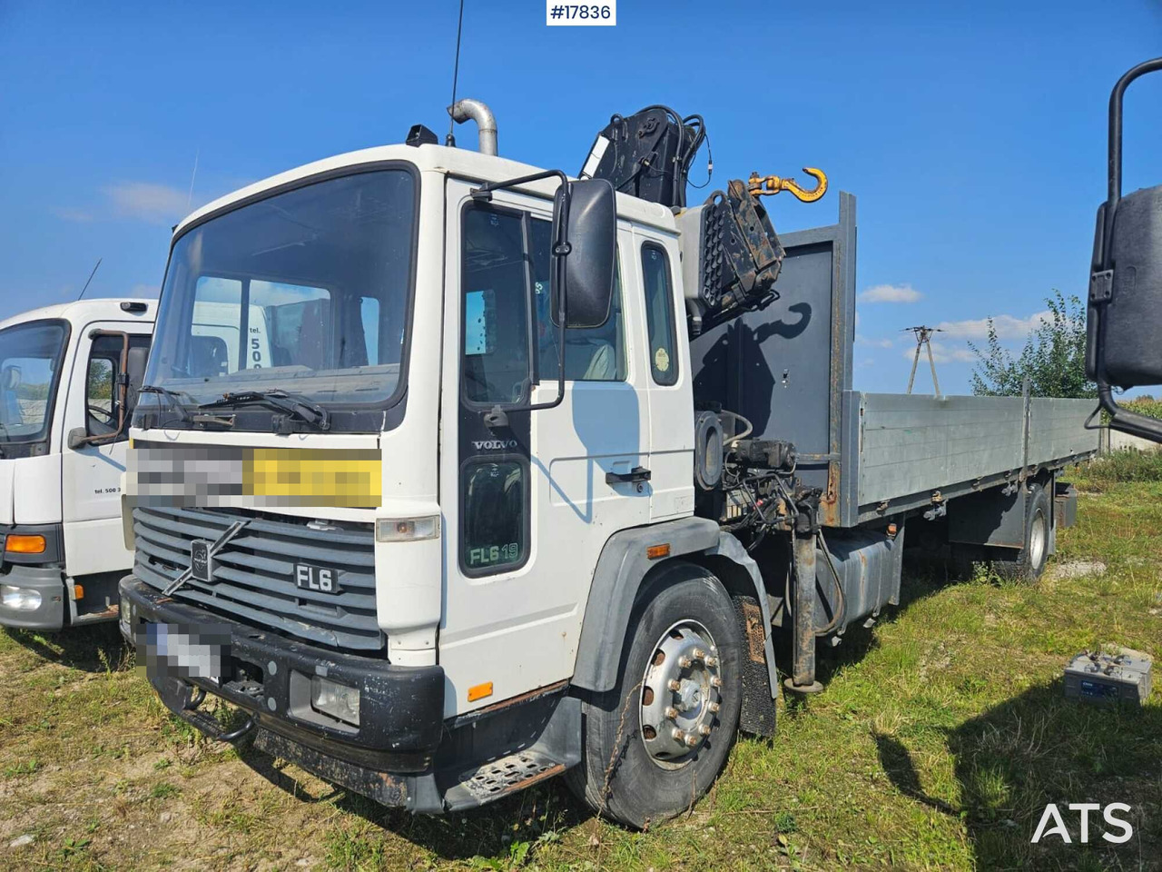 1997 Volvo FL 619 - شاحنات مسطحة, شاحنة كرين: صور 1 1997 Volvo FL 619 - شاحنات مسطحة, شاحنة كرين: صور 1