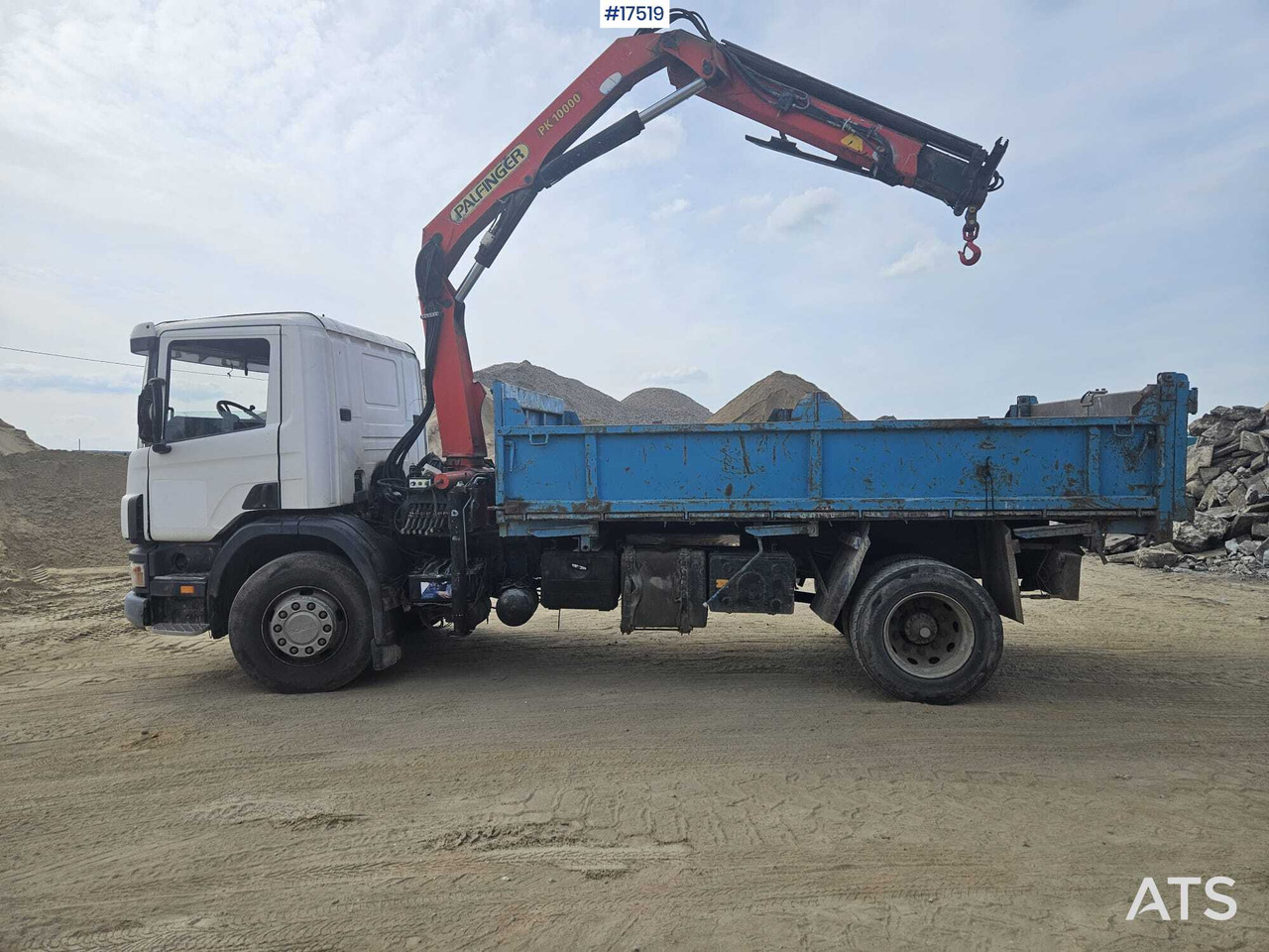 شاحنة كرين 1998 Scania 94G: صور 6