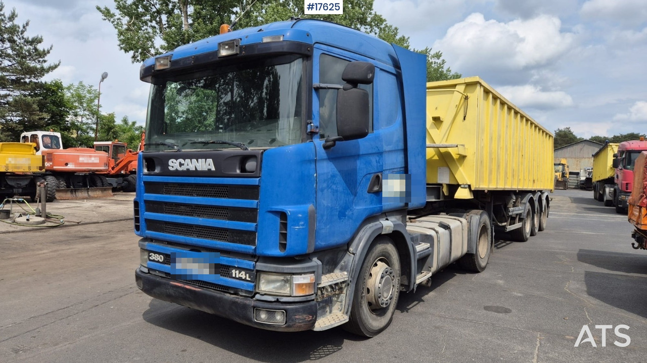 1999 Scania 114 L4X2 NA380 - شاحنة جرار: صور 1 1999 Scania 114 L4X2 NA380 - شاحنة جرار: صور 1