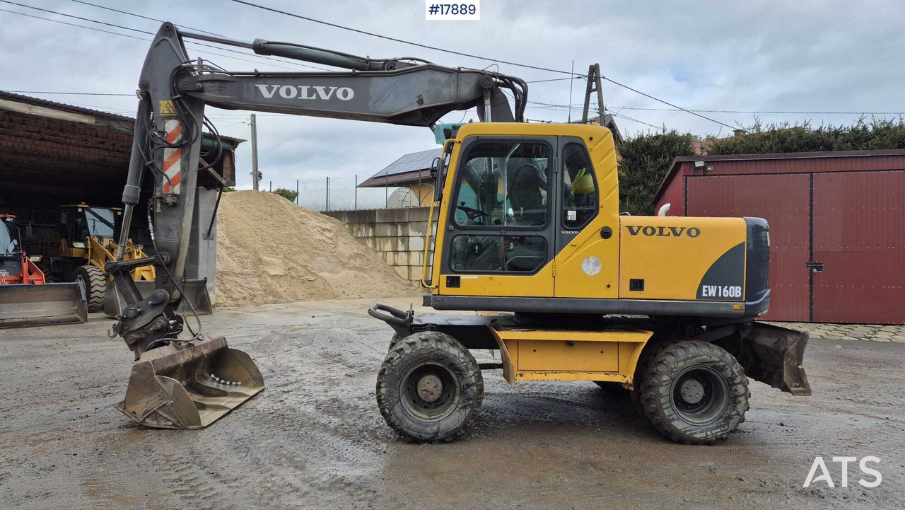 2004 Volvo EW160B - حفارة على عجلات: صور 5 2004 Volvo EW160B - حفارة على عجلات: صور 5