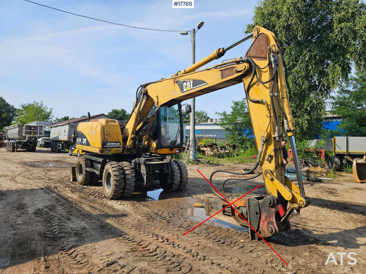 2005 CAT M313 C - حفارة على عجلات: صور 2 2005 CAT M313 C - حفارة على عجلات: صور 2