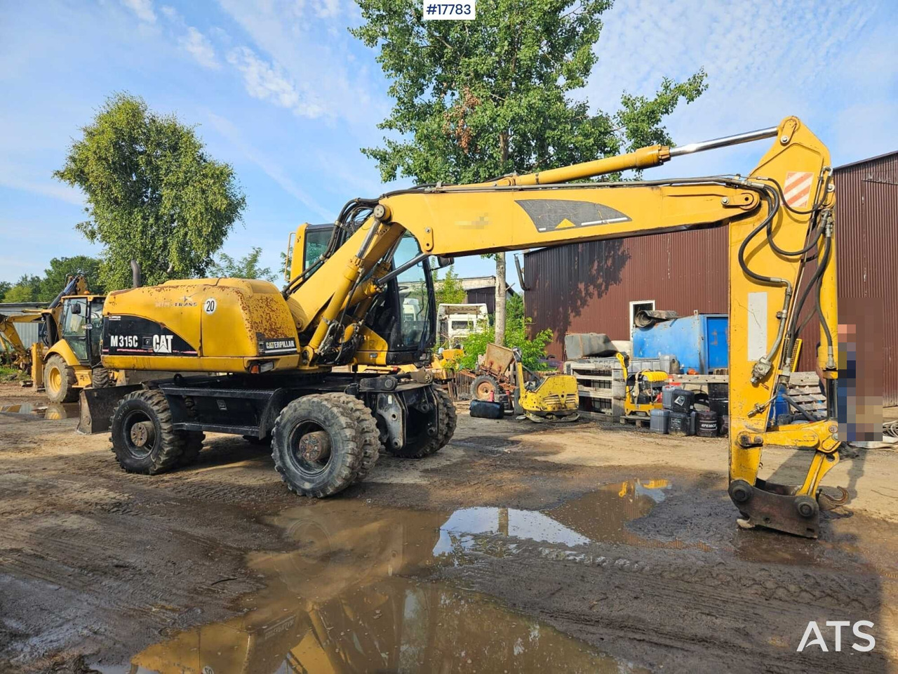 2006 CAT M315C - حفارة على عجلات: صور 3 2006 CAT M315C - حفارة على عجلات: صور 3