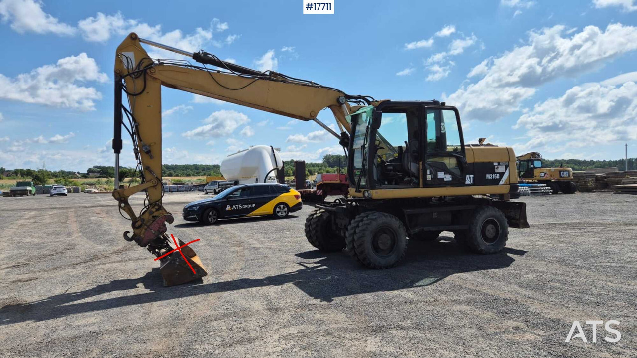حفارة على عجلات 2008 CAT M316D: صور 6