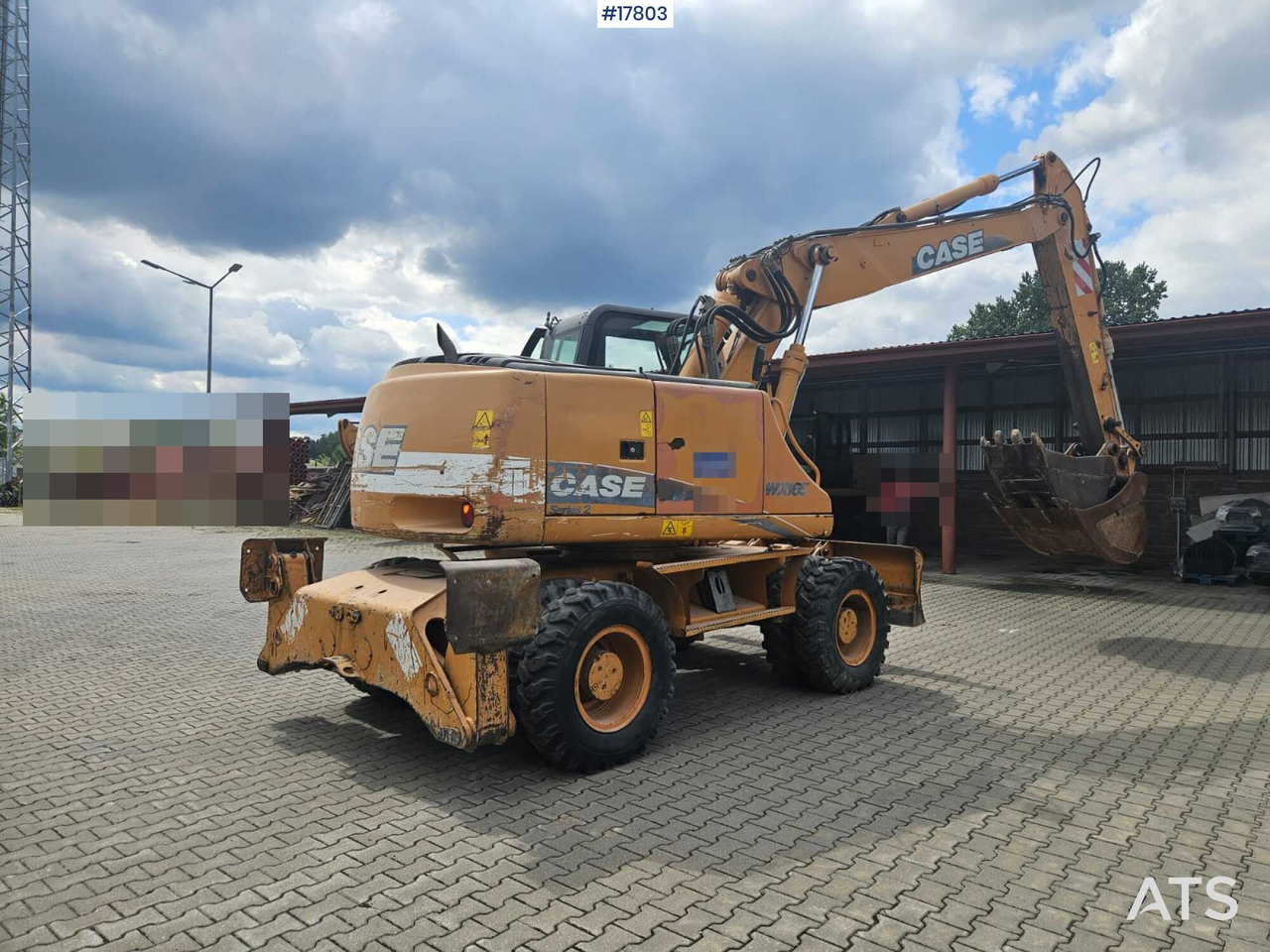 2008 Case  WX 165 - حفارة على عجلات: صور 3 2008 Case  WX 165 - حفارة على عجلات: صور 3
