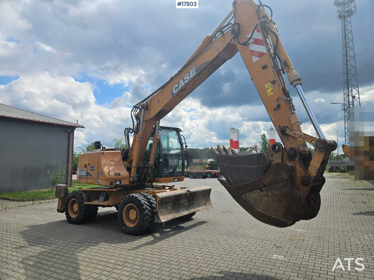 2008 Case  WX 165 - حفارة على عجلات: صور 2 2008 Case  WX 165 - حفارة على عجلات: صور 2