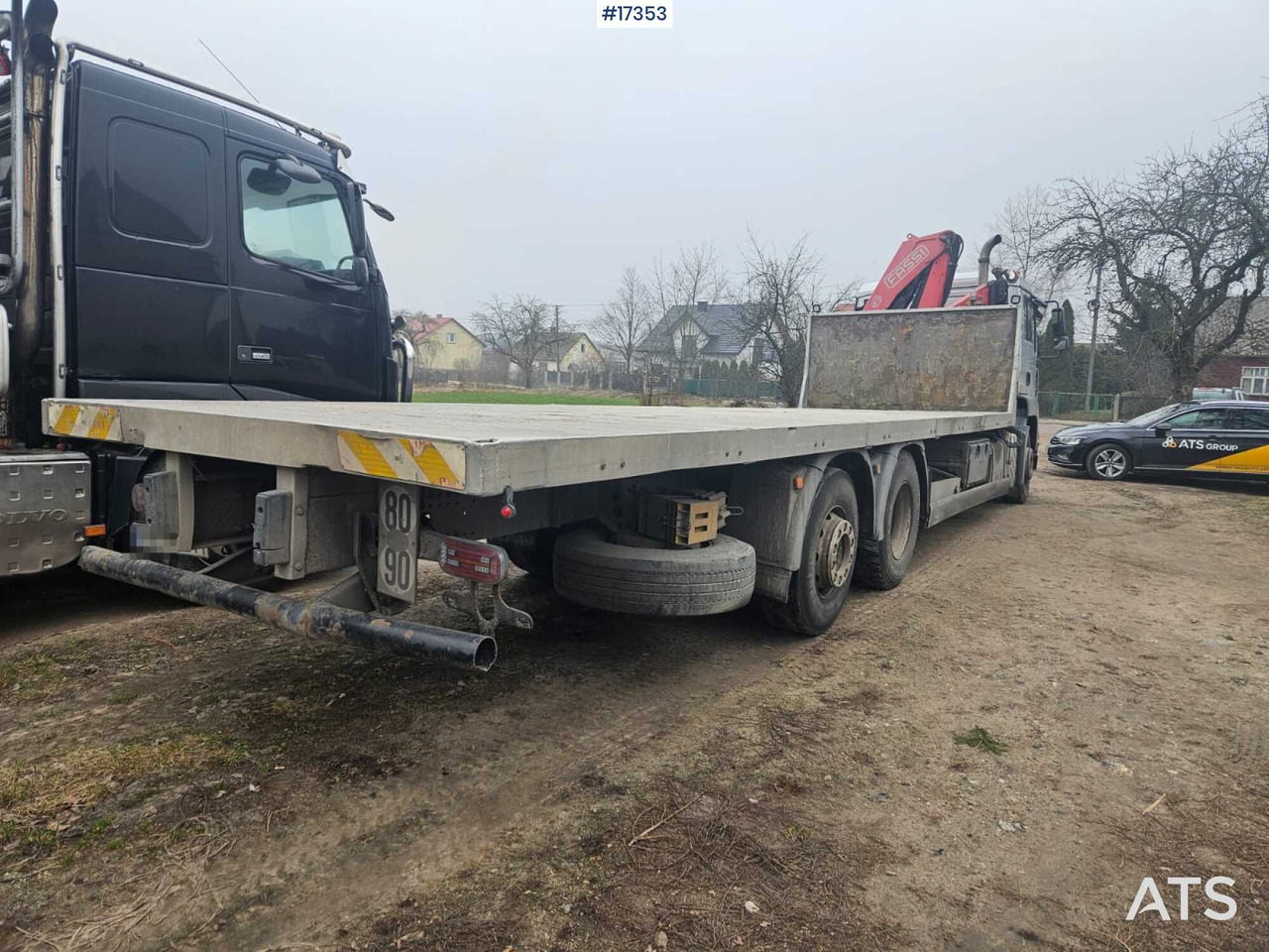 شاحنة كرين 2008 DAF 26.360 HDS FASSI: صور 9