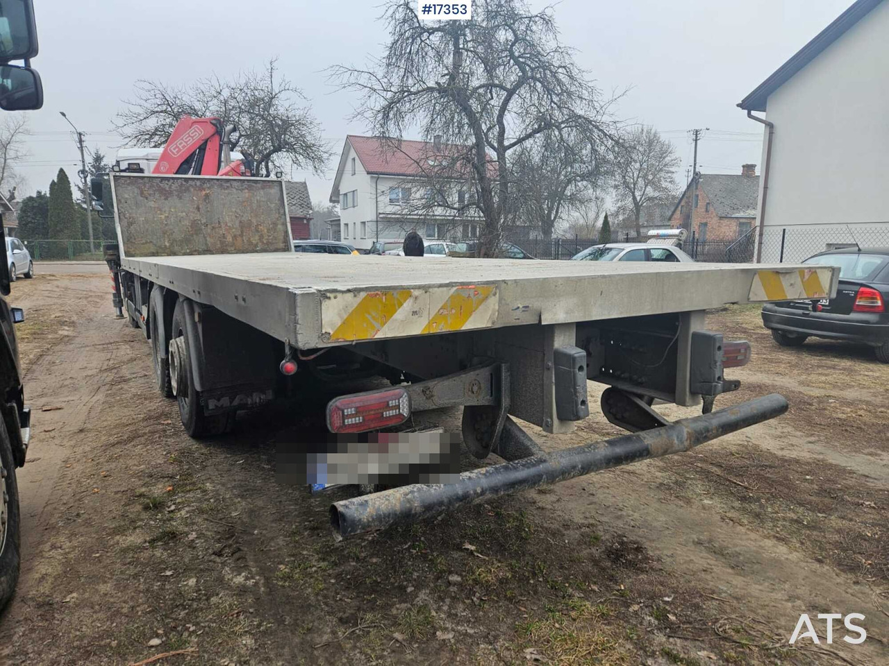 شاحنة كرين 2008 DAF 26.360 HDS FASSI: صور 11