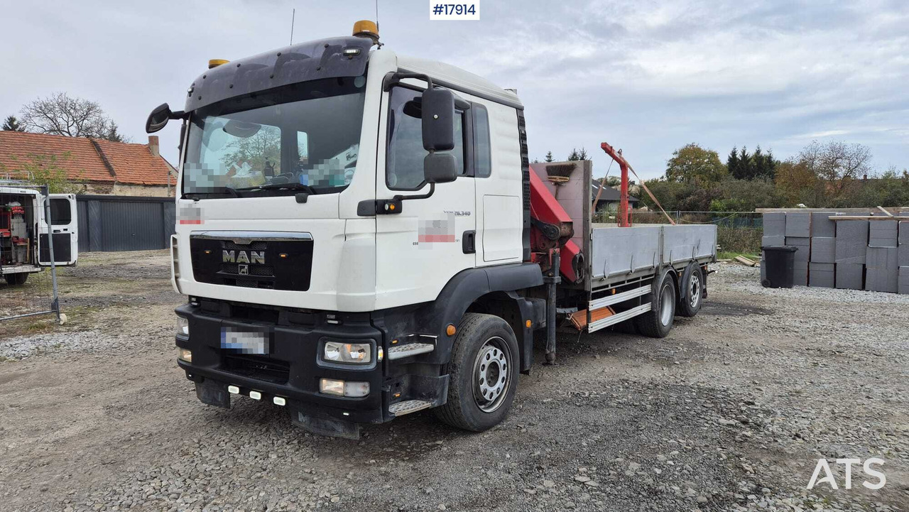 2010 MAN TGM 26.340 - شاحنات مسطحة, شاحنة كرين: صور 1 2010 MAN TGM 26.340 - شاحنات مسطحة, شاحنة كرين: صور 1