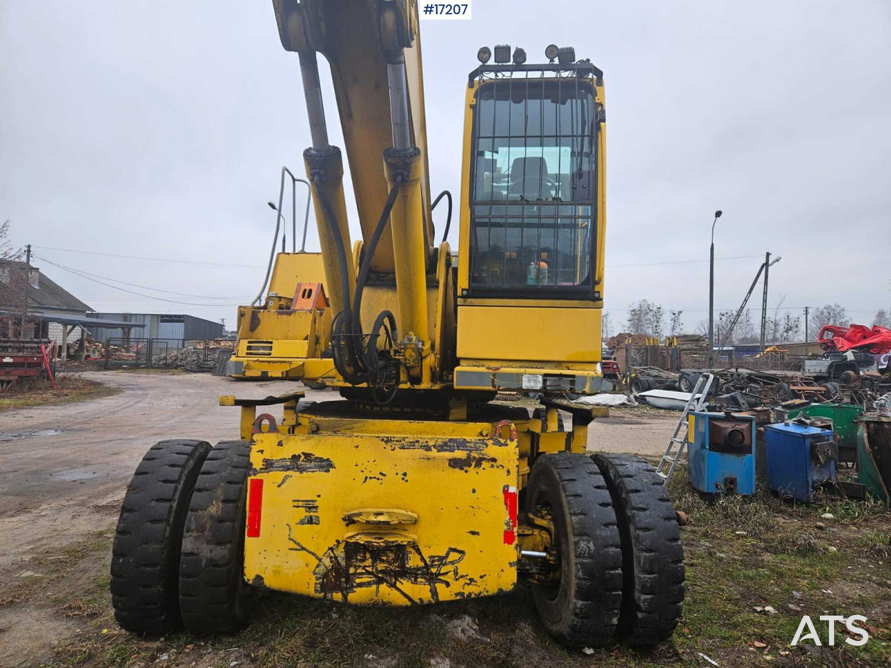 Industry excavator COLMAR 601 (2008) - حفارة على عجلات: صور 4 Industry excavator COLMAR 601 (2008) - حفارة على عجلات: صور 4