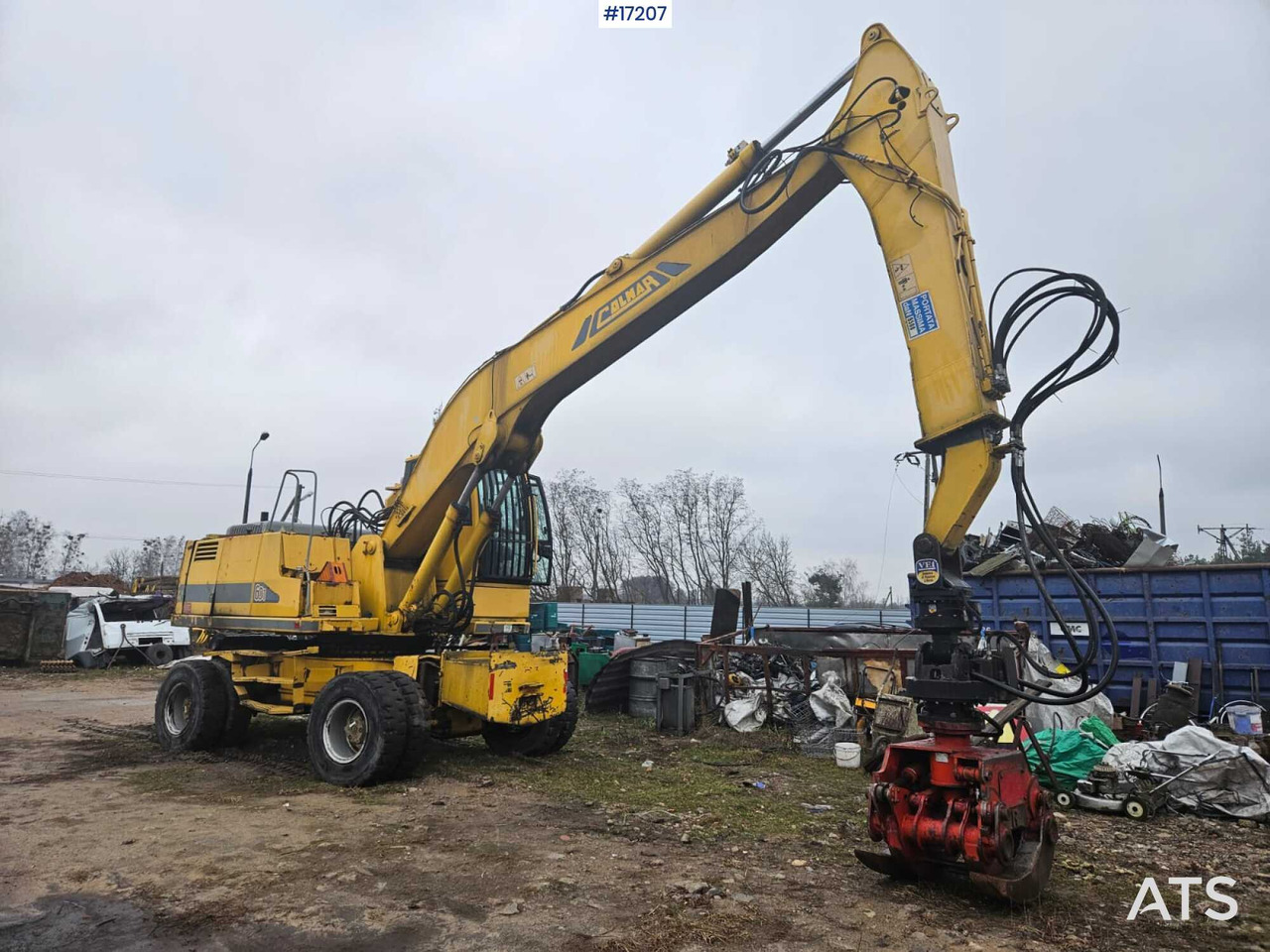 Industry excavator COLMAR 601 (2008) - حفارة على عجلات: صور 1 Industry excavator COLMAR 601 (2008) - حفارة على عجلات: صور 1