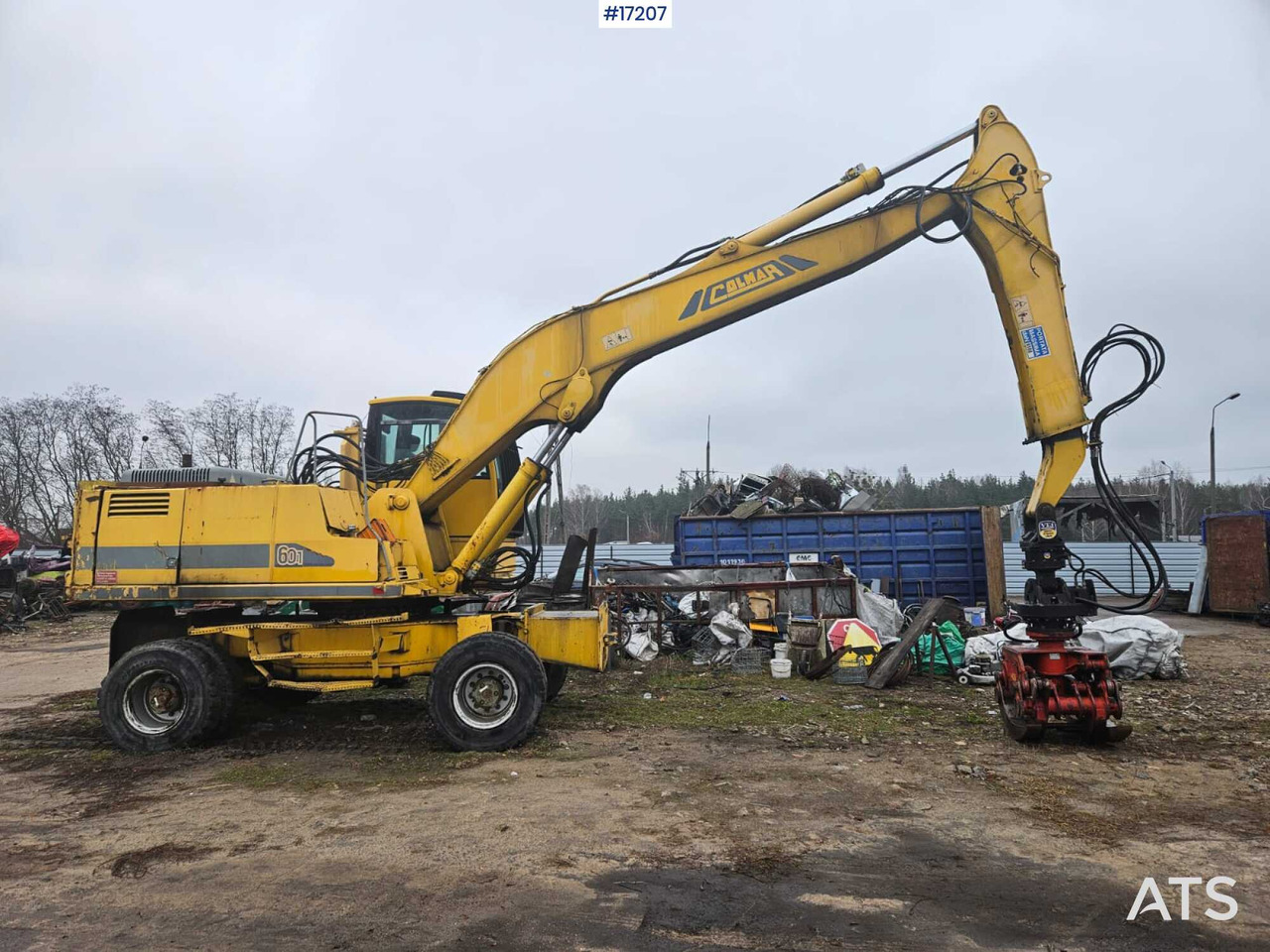 Industry excavator COLMAR 601 (2008) - حفارة على عجلات: صور 5 Industry excavator COLMAR 601 (2008) - حفارة على عجلات: صور 5