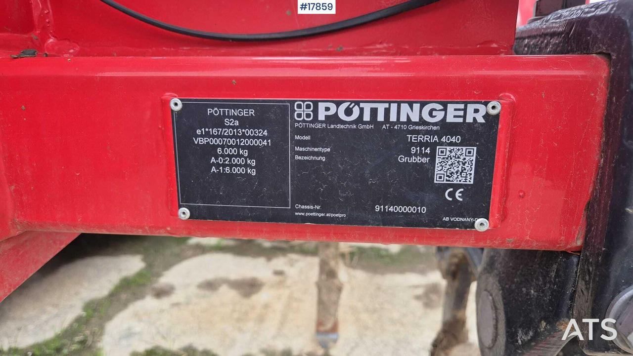 POTTINGER TERRIA 4040 cultivator (2020) - مسلفة: صور 5 POTTINGER TERRIA 4040 cultivator (2020) - مسلفة: صور 5
