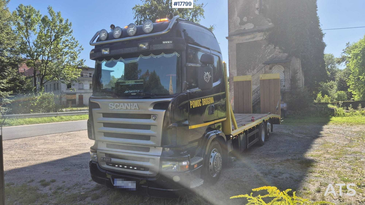 Tow truck / Roadside assistance SCANIA 6x2 R420 (2005) - سيارة السحب للتصليح: صور 5 Tow truck / Roadside assistance SCANIA 6x2 R420 (2005) - سيارة السحب للتصليح: صور 5