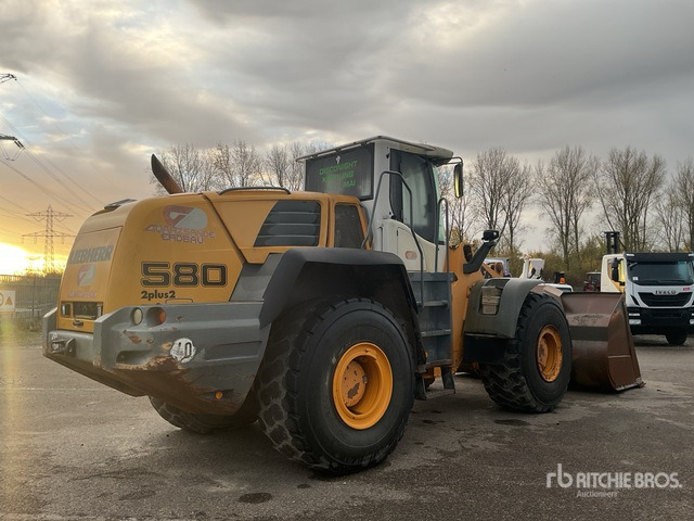 2006 Liebherr L580 Wiellader - اللودر بعجل: صور 4 2006 Liebherr L580 Wiellader - اللودر بعجل: صور 4
