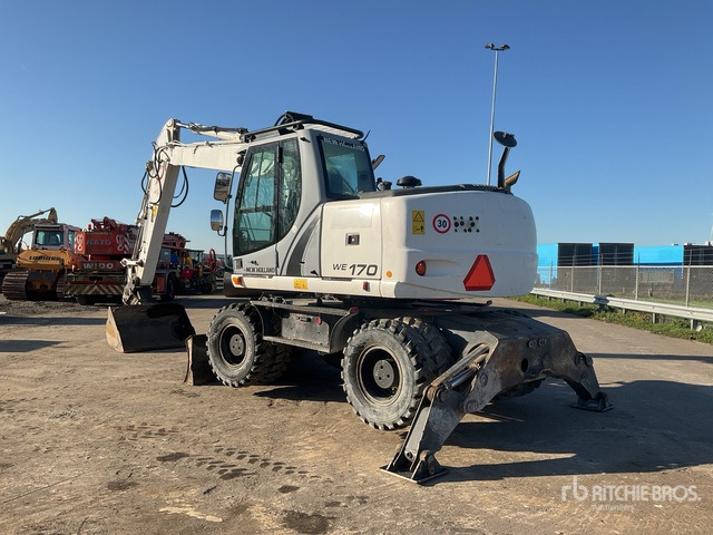 2013 New Holland WE170C Wheel Excavator - حفارة على عجلات: صور 4 2013 New Holland WE170C Wheel Excavator - حفارة على عجلات: صور 4