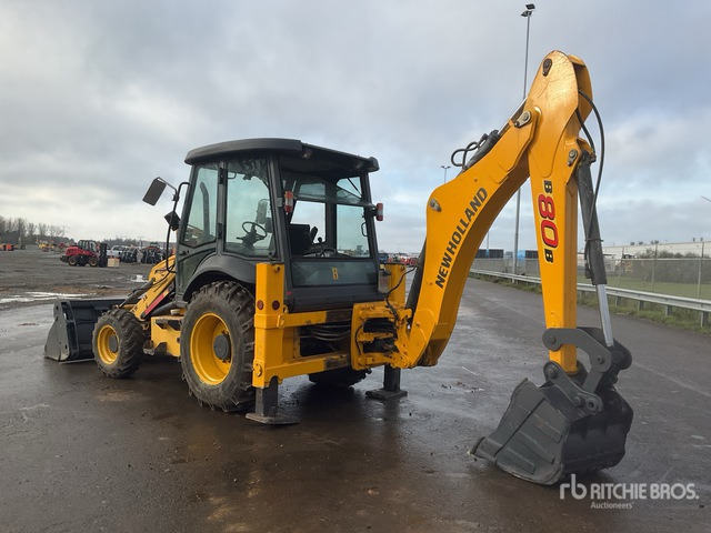 2017 New Holland B80B-SS 4x4 Backhoe Loader - حفار متعدد الاستخدام: صور 4 2017 New Holland B80B-SS 4x4 Backhoe Loader - حفار متعدد الاستخدام: صور 4