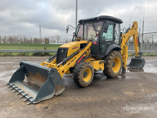 2017 New Holland B80B-SS 4x4 Backhoe Loader - حفار متعدد الاستخدام: صور 1 2017 New Holland B80B-SS 4x4 Backhoe Loader - حفار متعدد الاستخدام: صور 1