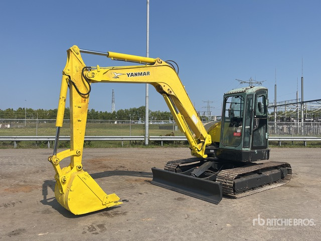 Yanmar Vio75-B Tracked Excavator - حفارات زحافة: صور 2 Yanmar Vio75-B Tracked Excavator - حفارات زحافة: صور 2
