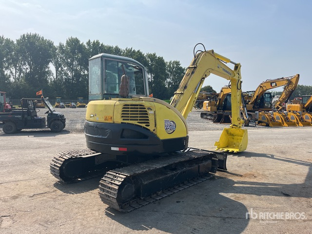 Yanmar Vio75-B Tracked Excavator - حفارات زحافة: صور 3 Yanmar Vio75-B Tracked Excavator - حفارات زحافة: صور 3