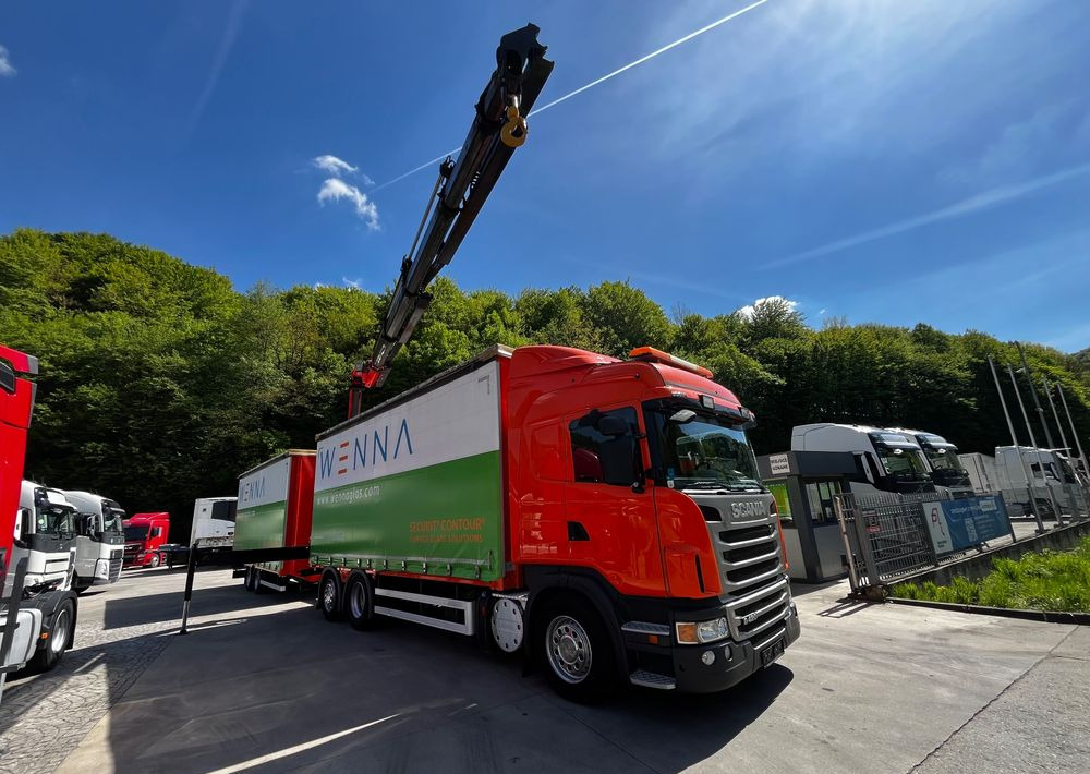 Scania G420 // Tandem // HDS Palfinger 18002 EH // Przyczepa // Oś skrętna podnoszona // Video !!! - شاحنة ستارة, شاحنة كهربائية: صور 2 Scania G420 // Tandem // HDS Palfinger 18002 EH // Przyczepa // Oś skrętna podnoszona // Video !!! - شاحنة ستارة, شاحنة كهربائية: صور 2