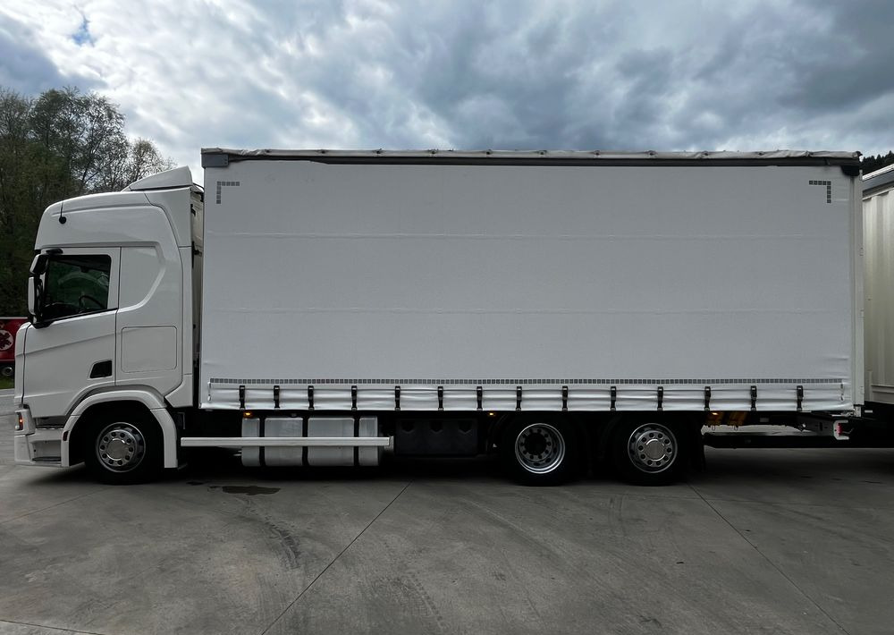 Scania R410 // 2018 // Retarder // Tandem 7.7+7.7 // Przyczepa Krone // Oś podnosozna // - شاحنة ستارة: صور 4 Scania R410 // 2018 // Retarder // Tandem 7.7+7.7 // Przyczepa Krone // Oś podnosozna // - شاحنة ستارة: صور 4
