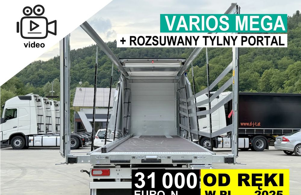 الخيمة نصف مقطورة جديد Schmitz Cargobull MEGA VARIOS + BDE: صور 1
