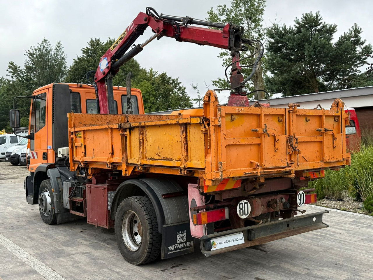 Iveco EuroCargo 120 120E18 - قلابات, شاحنة كرين: صور 5 Iveco EuroCargo 120 120E18 - قلابات, شاحنة كرين: صور 5