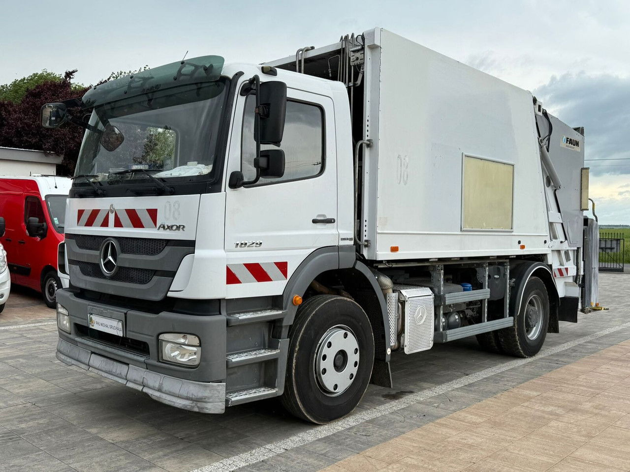 Mercedes-Benz Axor 1829 Faun VR3 TR2 - شاحنة القمامة: صور 3 Mercedes-Benz Axor 1829 Faun VR3 TR2 - شاحنة القمامة: صور 3