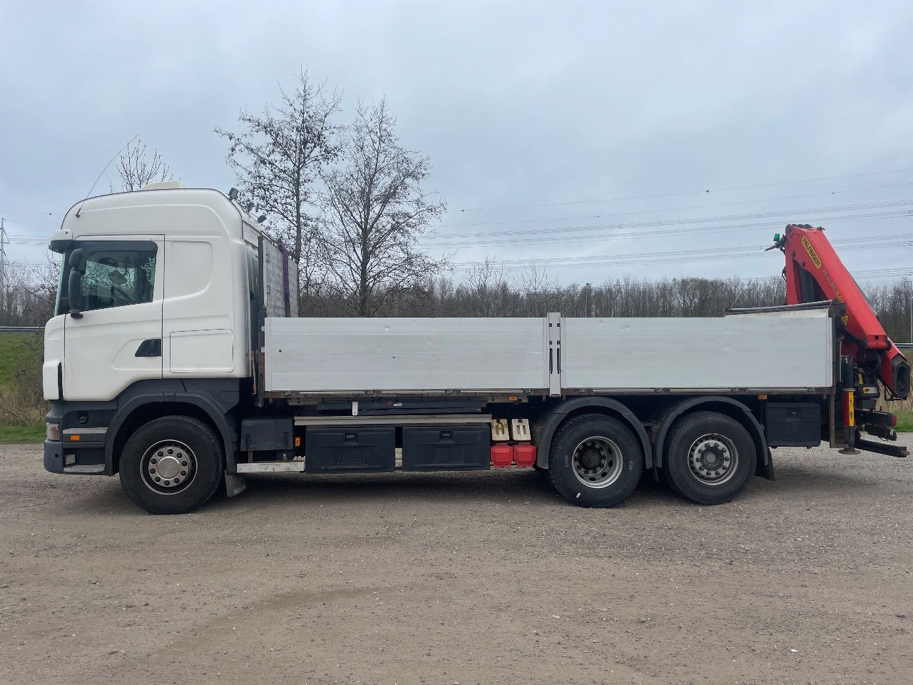 Scania R480 with Palfinger PK 19.001 SLD crane - شاحنات مسطحة: صور 2 Scania R480 with Palfinger PK 19.001 SLD crane - شاحنات مسطحة: صور 2
