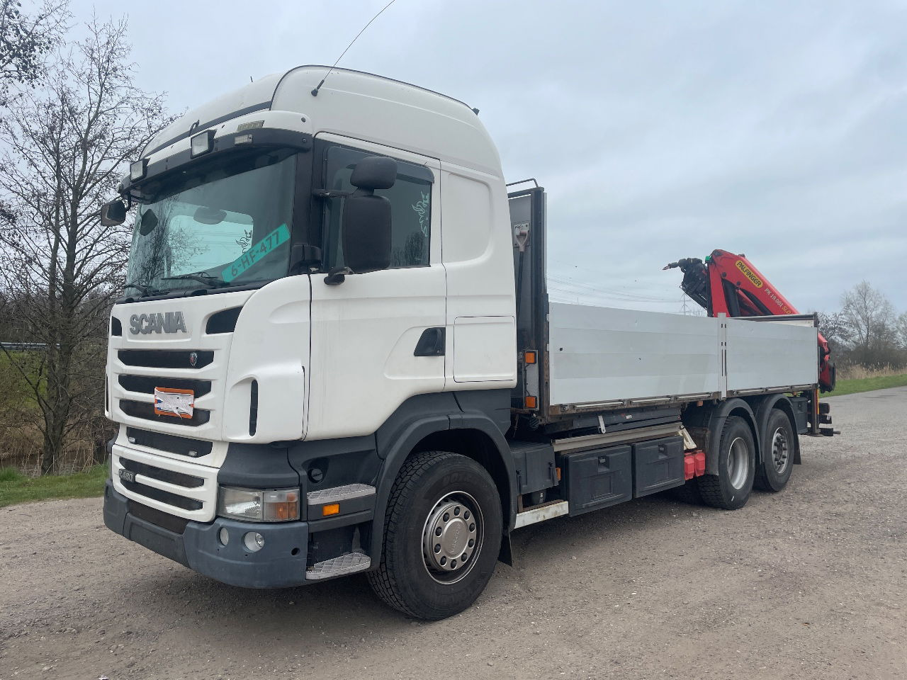 Scania R480 with Palfinger PK 19.001 SLD crane - شاحنات مسطحة: صور 1 Scania R480 with Palfinger PK 19.001 SLD crane - شاحنات مسطحة: صور 1