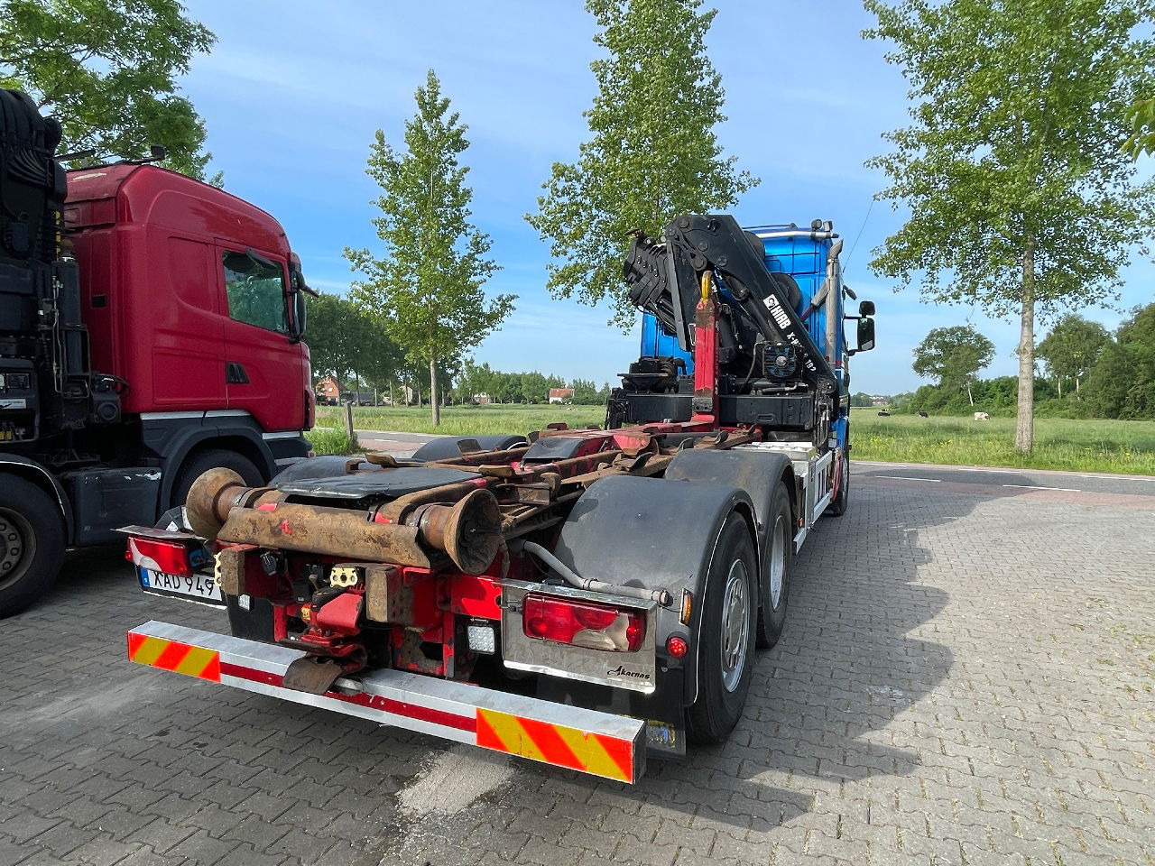 Scania R480 - شاحنات الحاويات/ جسم علوي قابل للتغيير شاحنة, شاحنة كرين: صور 4 Scania R480 - شاحنات الحاويات/ جسم علوي قابل للتغيير شاحنة, شاحنة كرين: صور 4