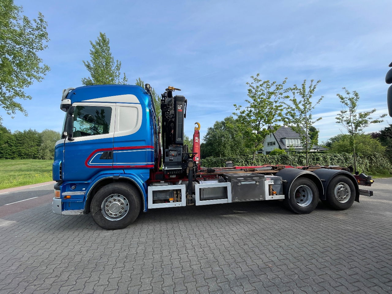 Scania R480 - شاحنات الحاويات/ جسم علوي قابل للتغيير شاحنة, شاحنة كرين: صور 2 Scania R480 - شاحنات الحاويات/ جسم علوي قابل للتغيير شاحنة, شاحنة كرين: صور 2