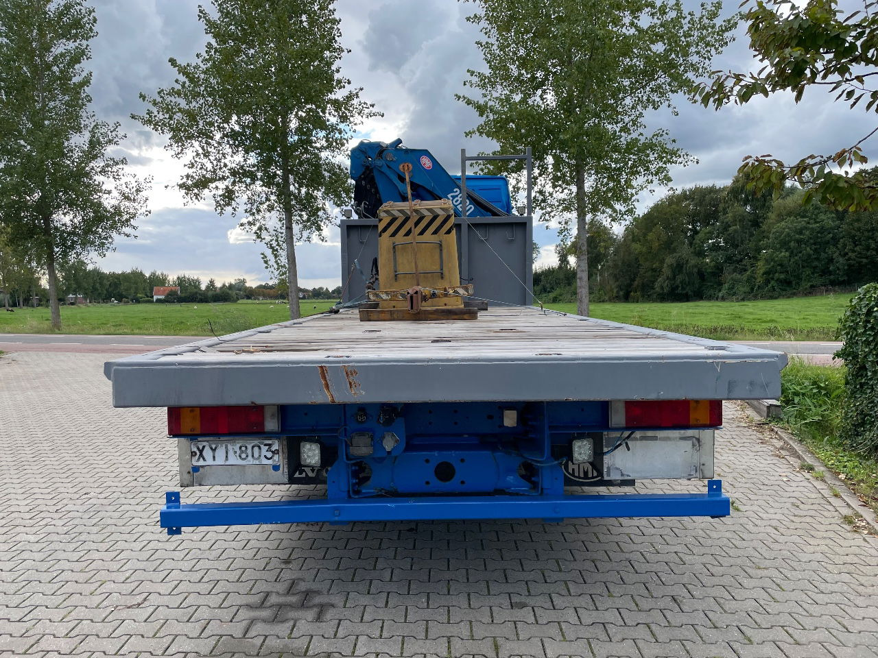 Volvo FH 16 FH16 420 with HMF 2820 crane with jib and front stamps Very Good Condition - شاحنة كرين: صور 4 Volvo FH 16 FH16 420 with HMF 2820 crane with jib and front stamps Very Good Condition - شاحنة كرين: صور 4