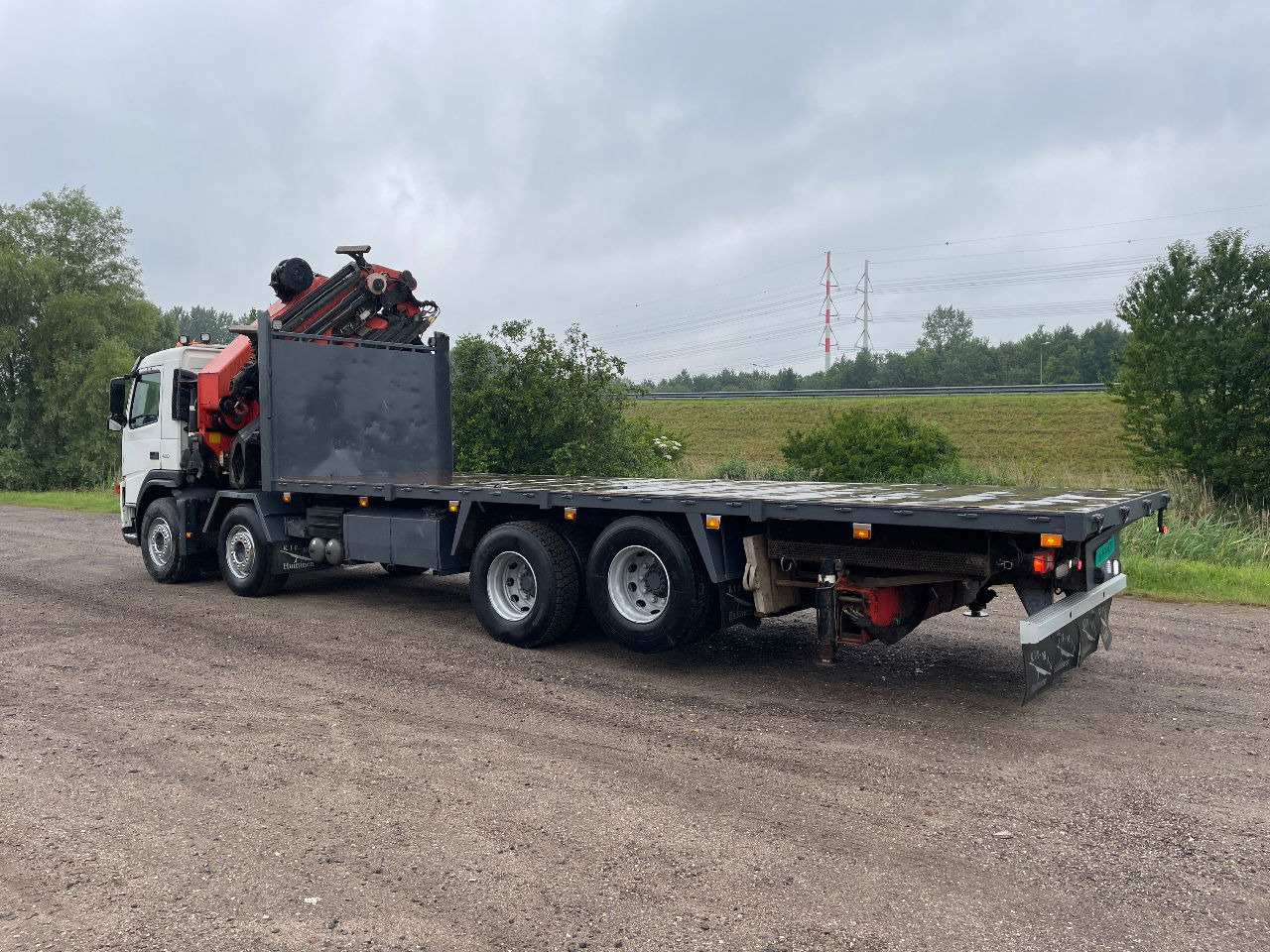 Volvo FM 12.420 with palfinger PK56002 with jib and winch, excellent condition - شاحنة كرين: صور 5 Volvo FM 12.420 with palfinger PK56002 with jib and winch, excellent condition - شاحنة كرين: صور 5