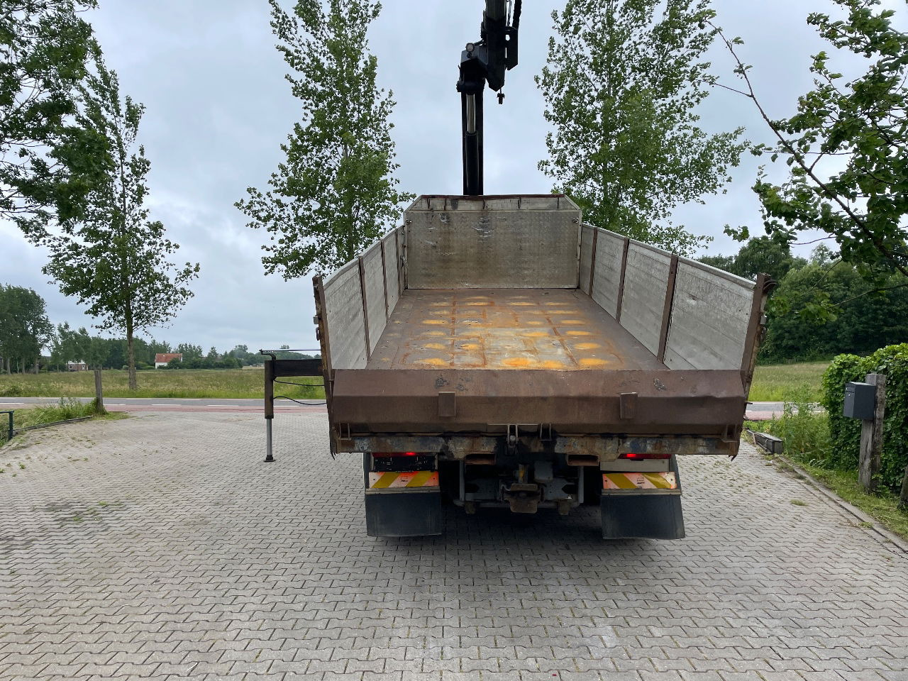 قلابات, شاحنة كرين Volvo FM 7 310hp with Palfinger PK21000 with remote and tipper: صور 9