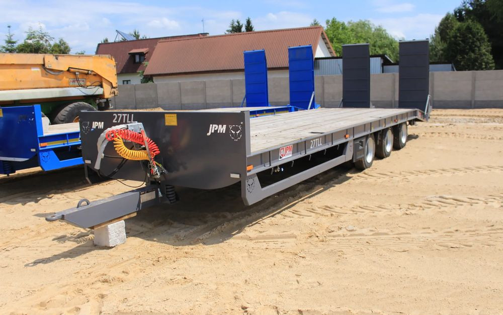 JPM 30 FOOT TRI AXLE - عربة مسطحة منخفضة مقطورة: صور 1 JPM 30 FOOT TRI AXLE - عربة مسطحة منخفضة مقطورة: صور 1