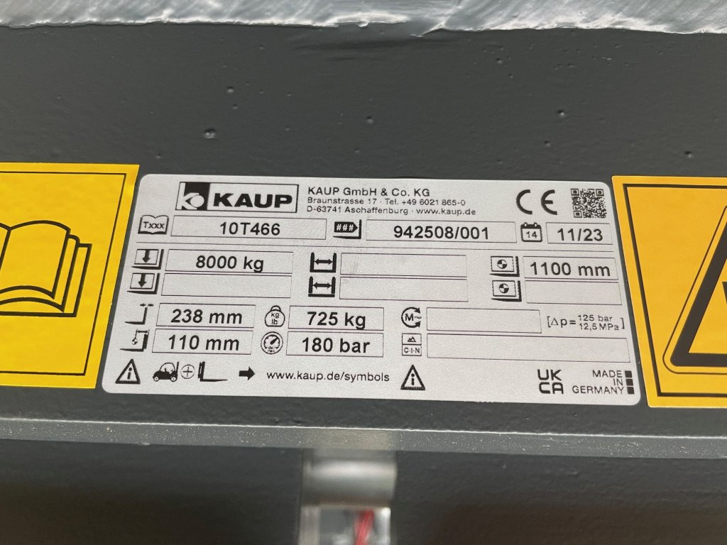 Kaup 10T466 / NEU - ملحقات - معدات المناولة: صور 5 Kaup 10T466 / NEU - ملحقات - معدات المناولة: صور 5