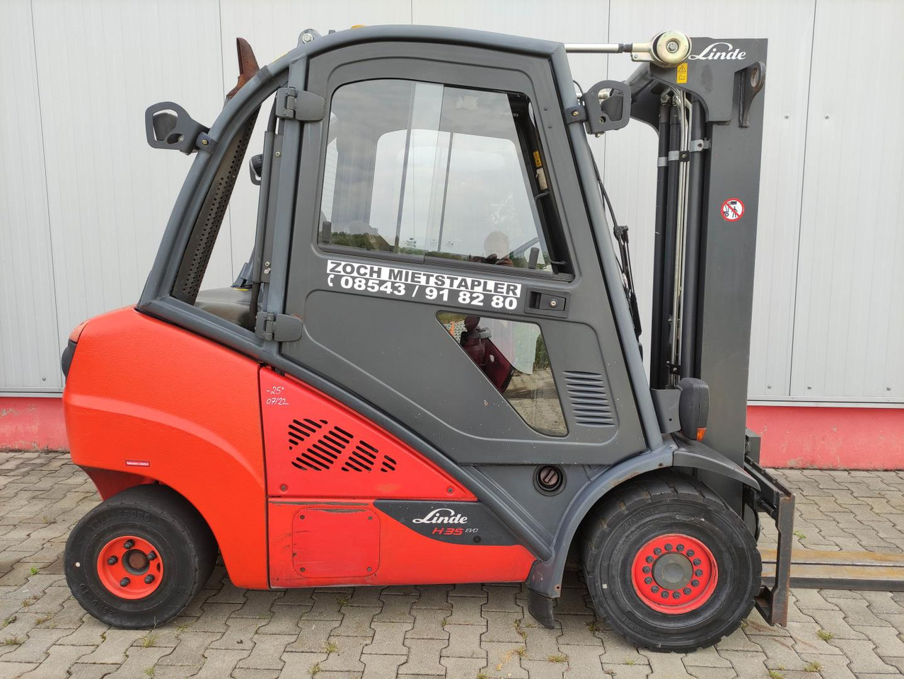 Linde H35D-02-393-EVO - رافعة شوكية ديزل: صور 2 Linde H35D-02-393-EVO - رافعة شوكية ديزل: صور 2