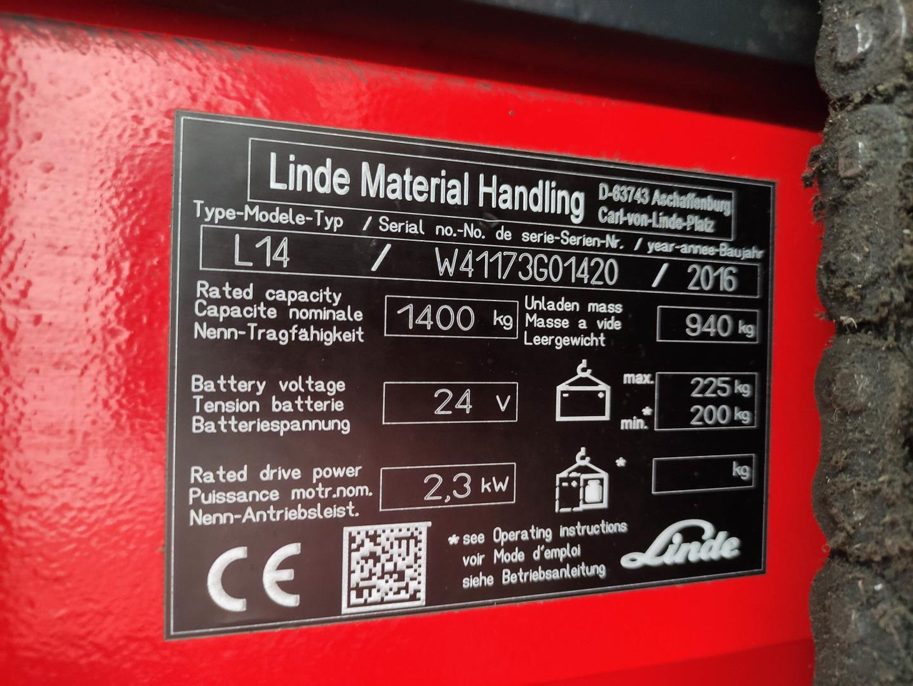 Linde L14i-1173 (M) - معدات تكديس: صور 5 Linde L14i-1173 (M) - معدات تكديس: صور 5