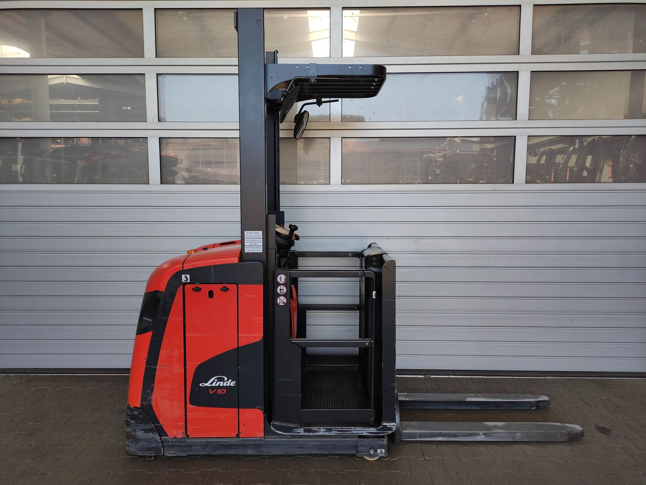 Linde V10-02 - رافعات ترتيب البضائع: صور 1 Linde V10-02 - رافعات ترتيب البضائع: صور 1
