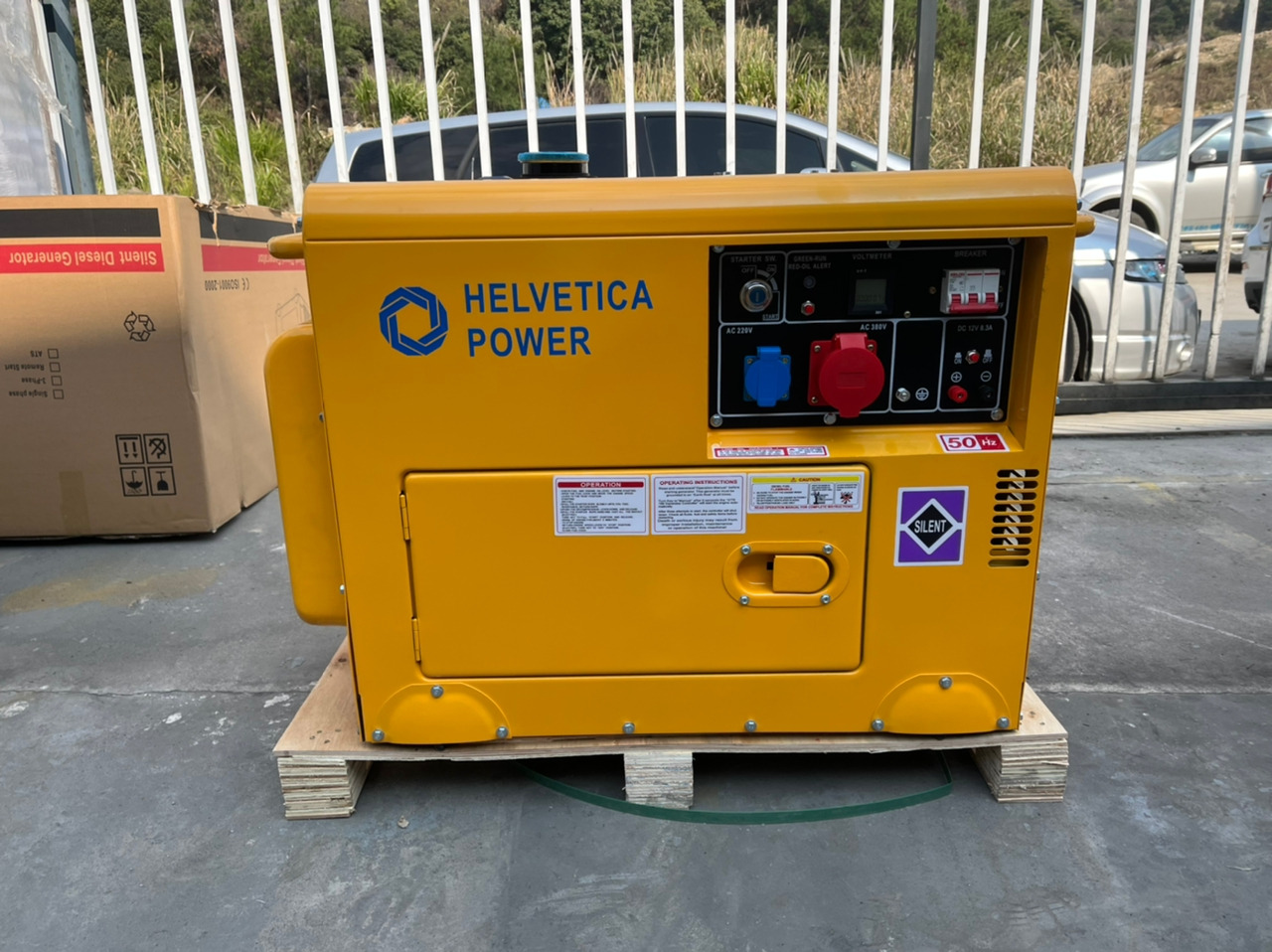 HELVETICA POWER 9KVA Dieselgenerator mit E-Start - مجموعة المولدات: صور 1 HELVETICA POWER 9KVA Dieselgenerator mit E-Start - مجموعة المولدات: صور 1