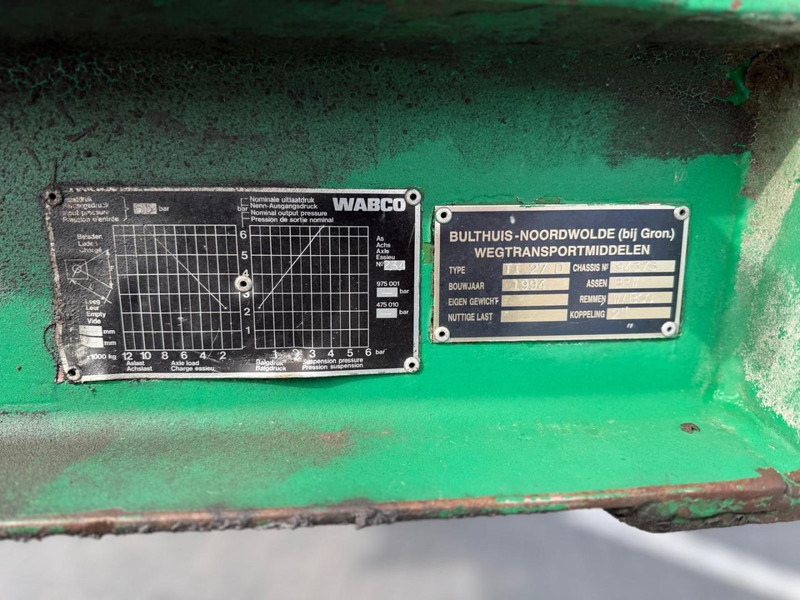 قلابة نصف مقطورة Bulthuis TI 27 D KIEPER, HOLLAND TRAILER, GOOD.: صور 11 قلابة نصف مقطورة Bulthuis TI 27 D KIEPER, HOLLAND TRAILER, GOOD.: صور 11