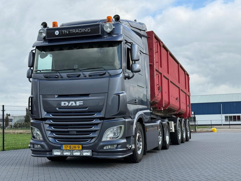 DAF XF 510 FTG HANDGESCHAKELD, COMPLEET, KIEPCHASSIS, 30FT CONTAINER. - شاحنة جرار: صور 2 DAF XF 510 FTG HANDGESCHAKELD, COMPLEET, KIEPCHASSIS, 30FT CONTAINER. - شاحنة جرار: صور 2
