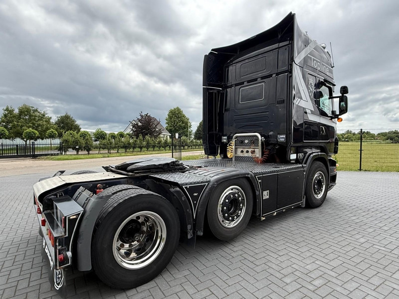 شاحنة جرار Scania R500 STEERING PUSHER, LEATHER, RETARDER, OPEN EXHAUST.: صور 15