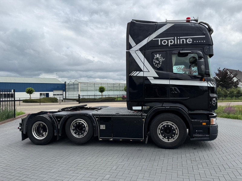 شاحنة جرار Scania R500 STEERING PUSHER, LEATHER, RETARDER, OPEN EXHAUST.: صور 18