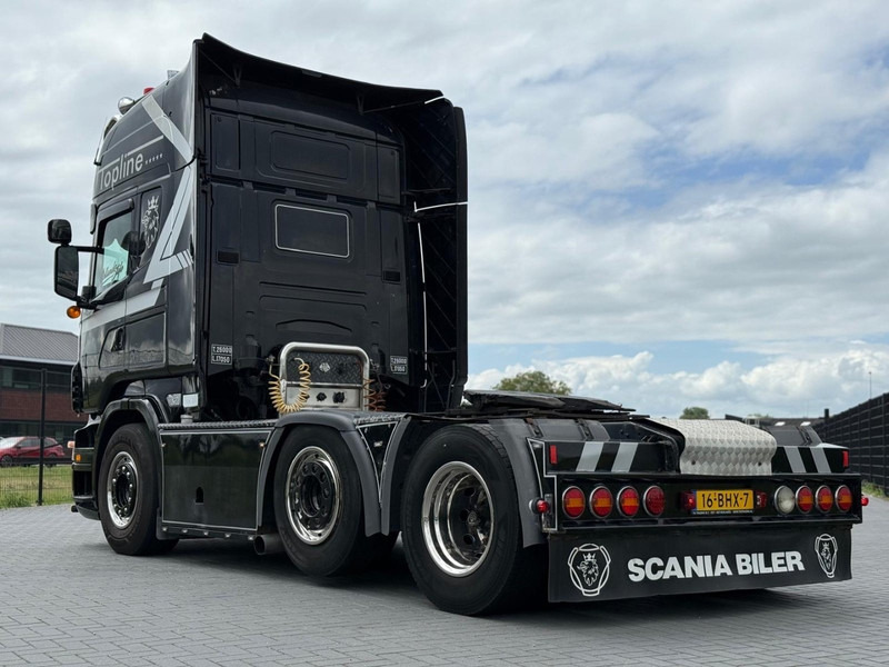 شاحنة جرار Scania R500 STEERING PUSHER, LEATHER, RETARDER, OPEN EXHAUST.: صور 16